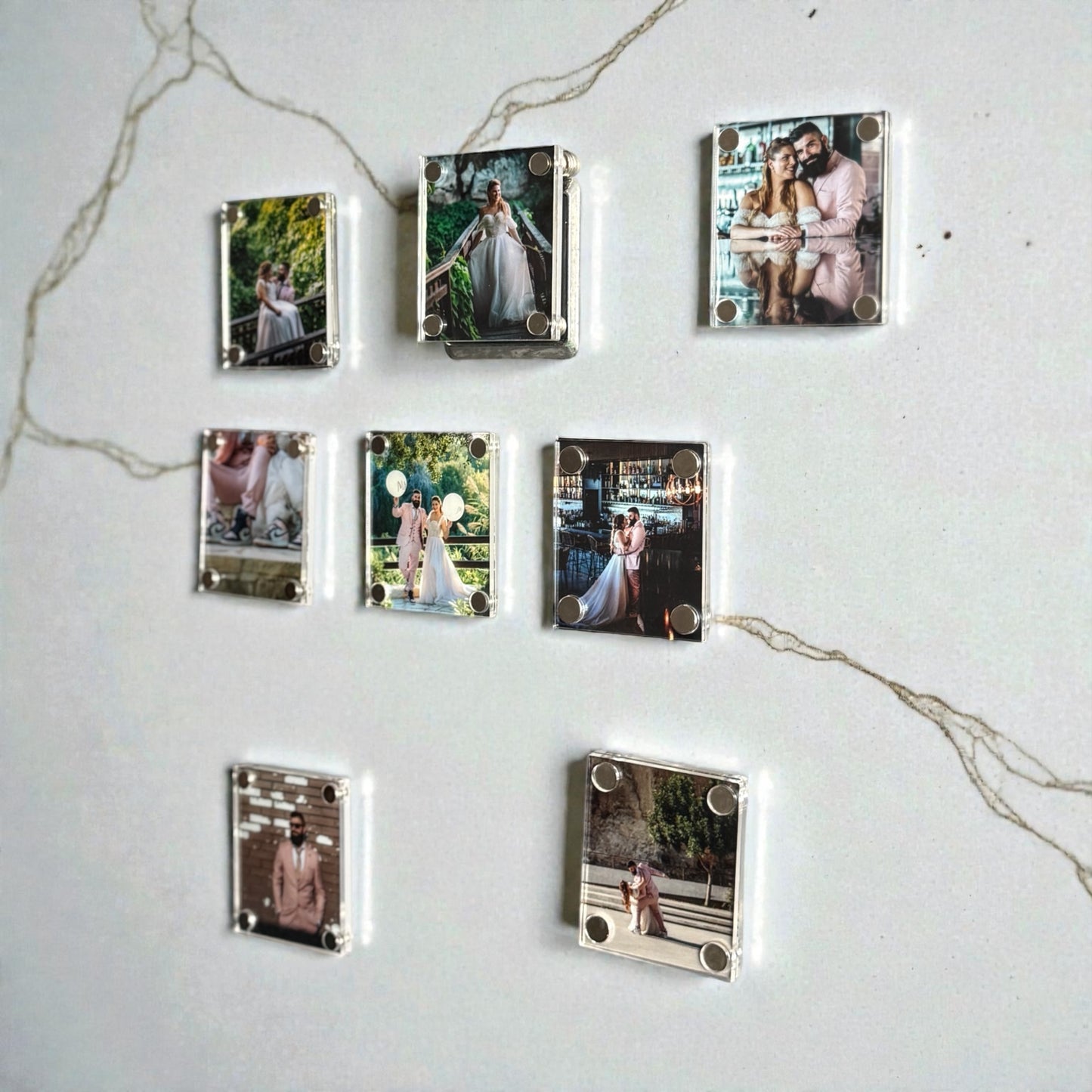 Personalised Photo Fridge Magnets Made from Acrylic