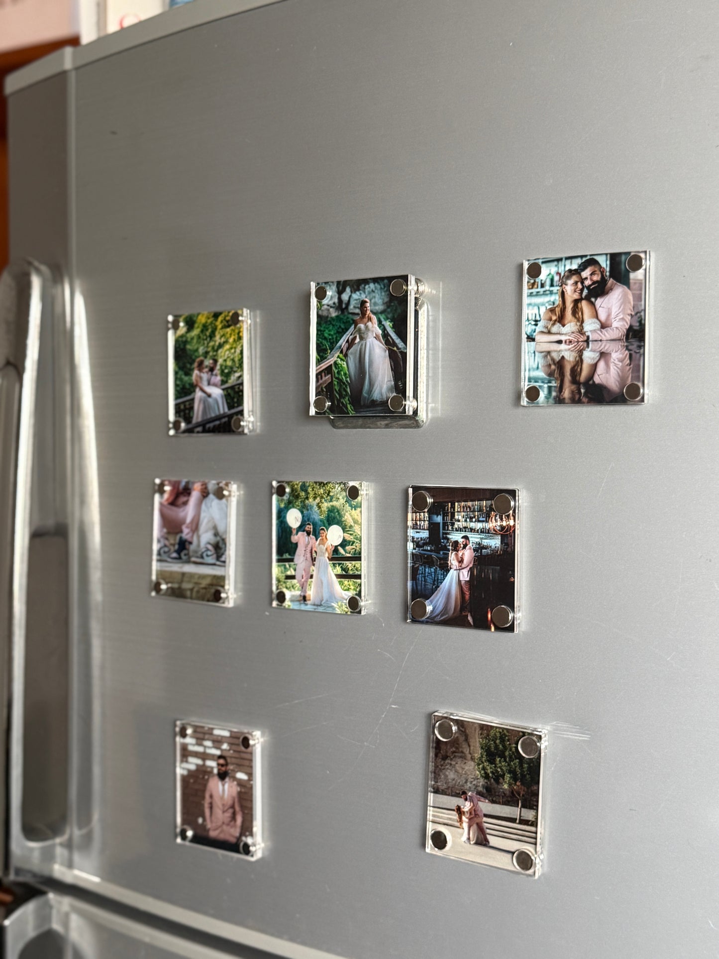 Personalised Photo Fridge Magnets Made from Acrylic