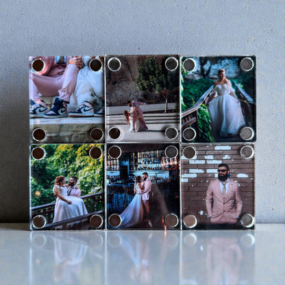 Personalised Photo Fridge Magnets Made from Acrylic