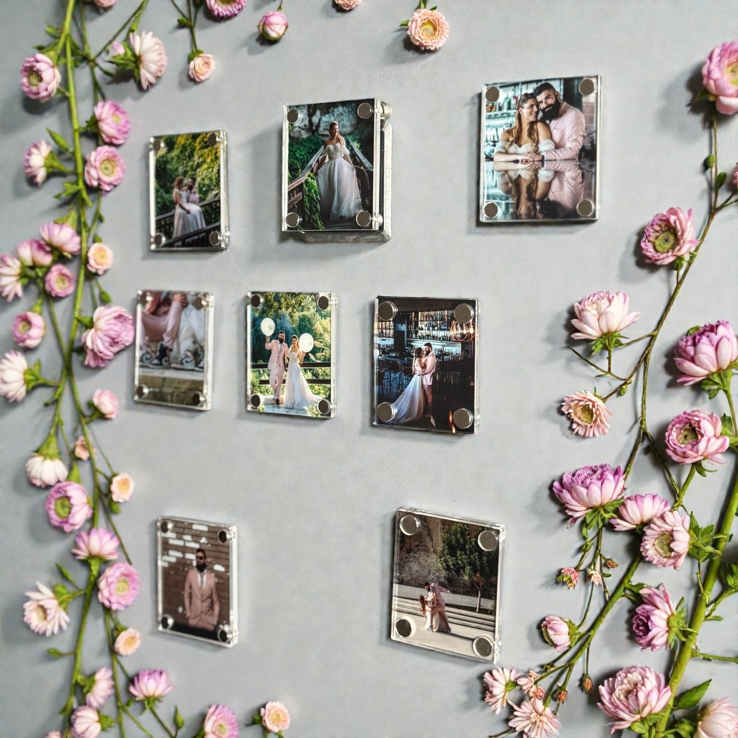 Personalised Photo Fridge Magnets Made from Acrylic