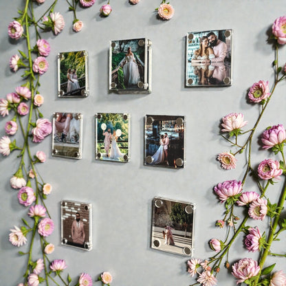 Personalised Photo Fridge Magnets Made from Acrylic