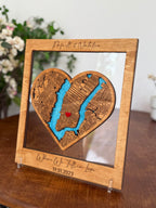 Heart Map Frame