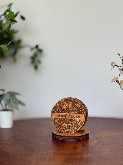 Map Coaster Set