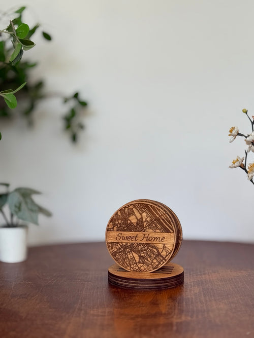 Map Coaster Set