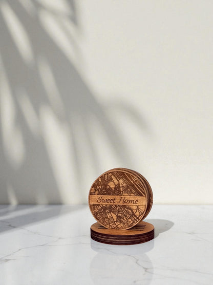 Map Coaster Set