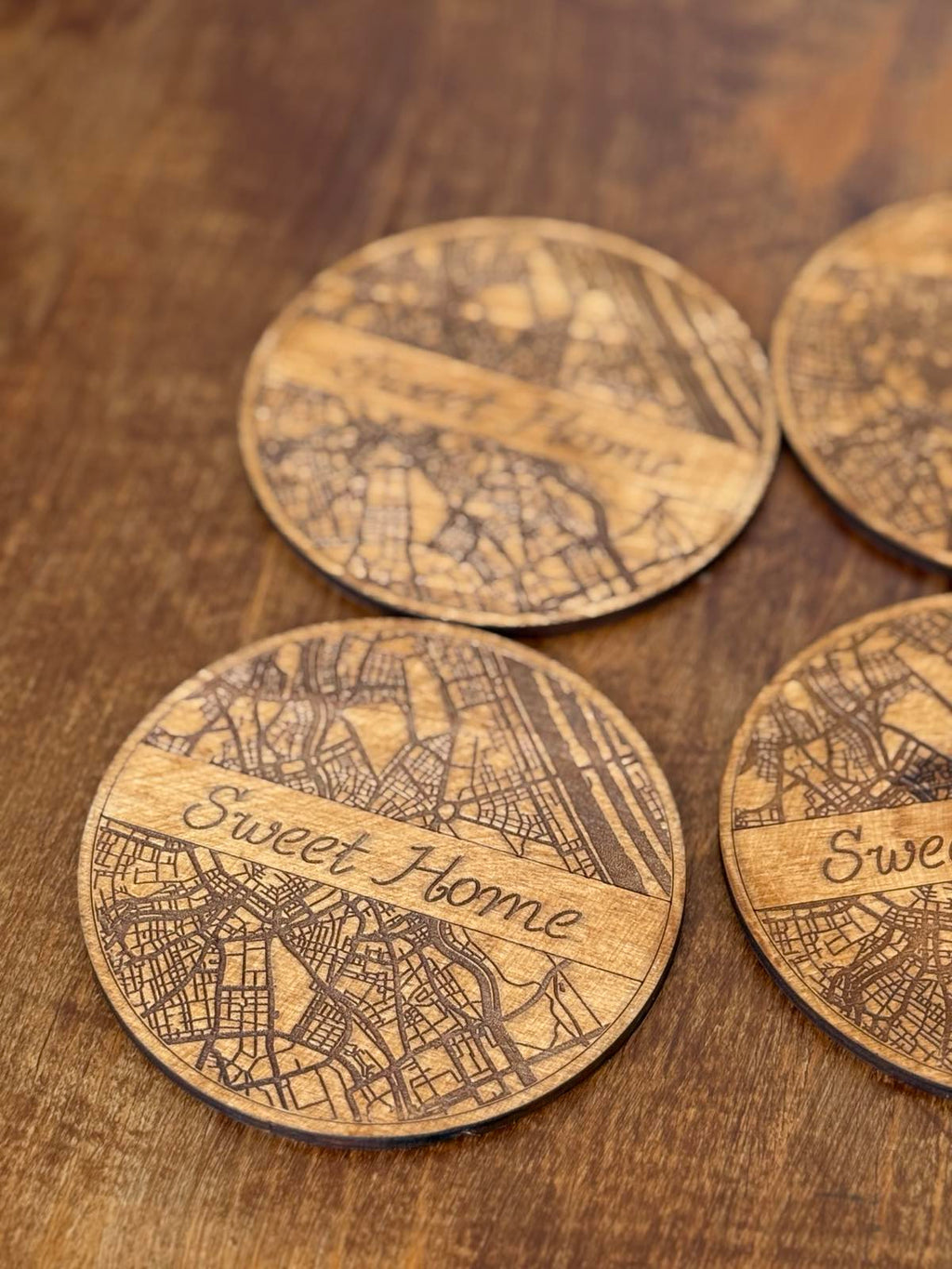 Map Coaster Set