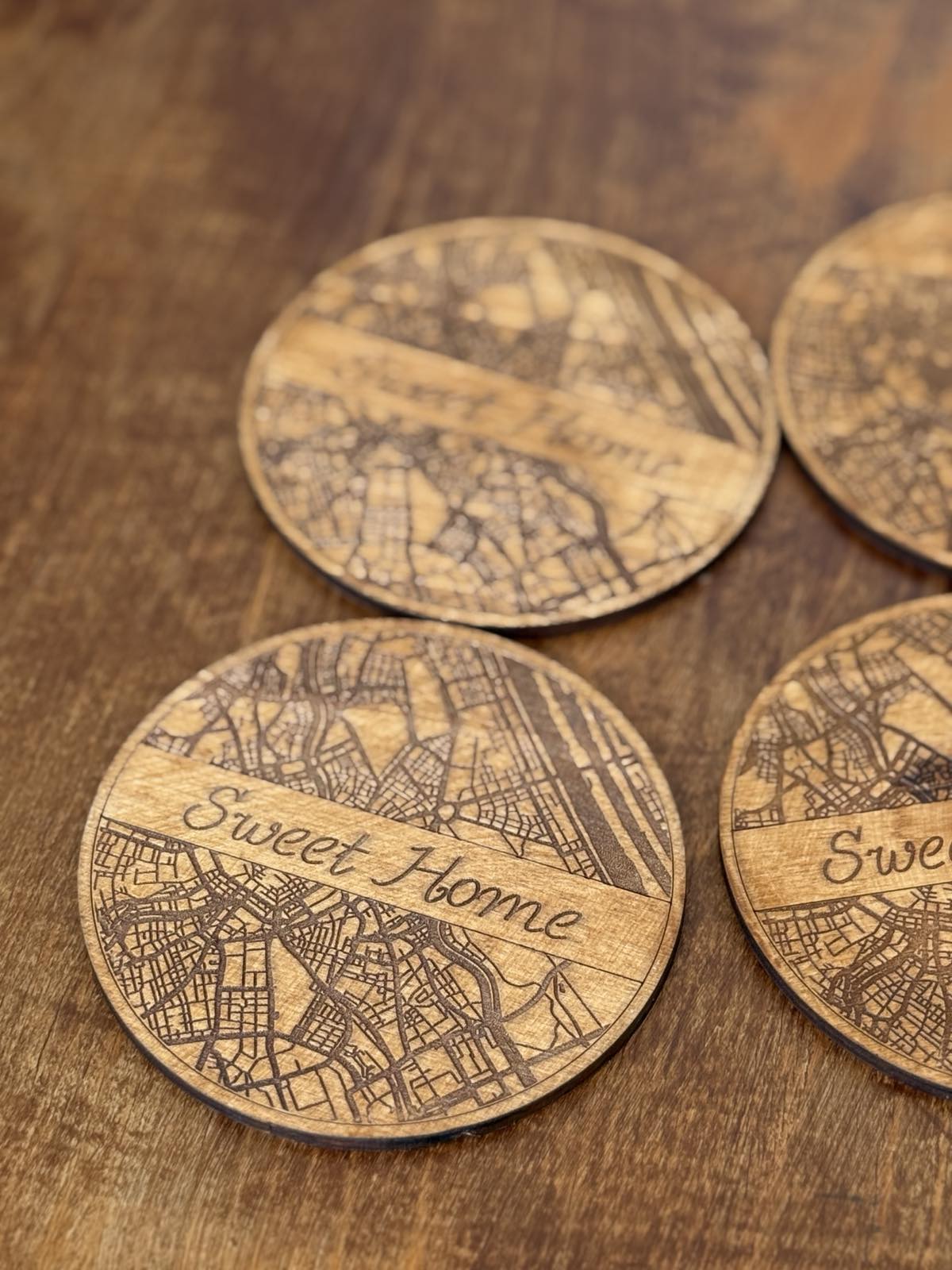 Map Coaster Set