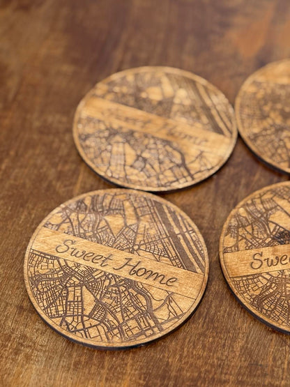 Map Coaster Set