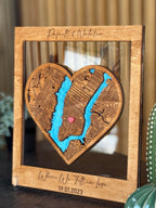 Heart Map Frame