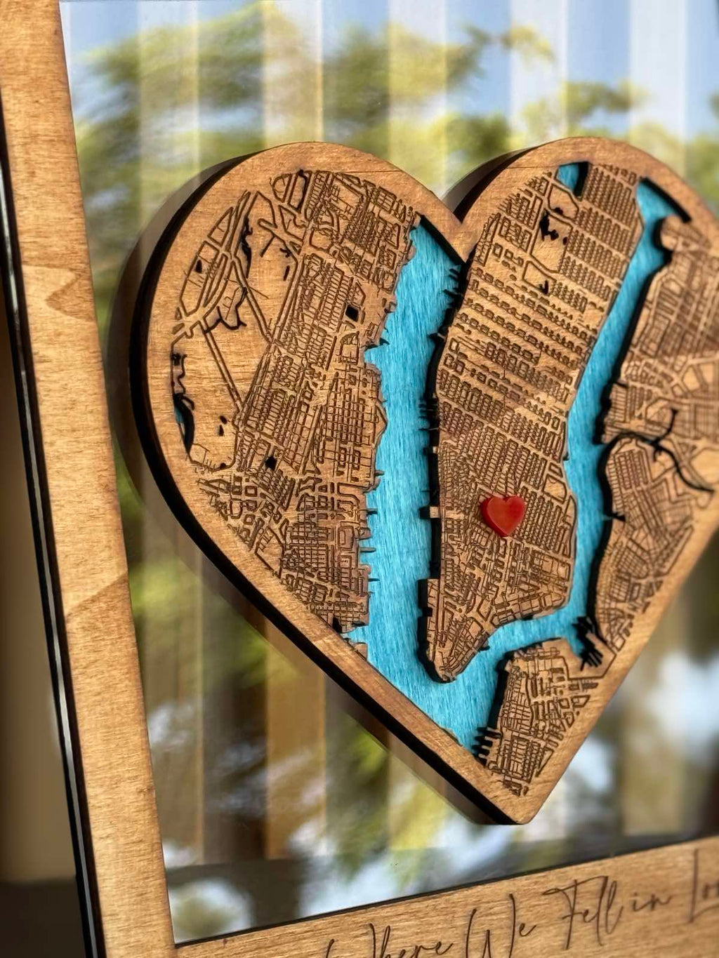 Heart Map Frame