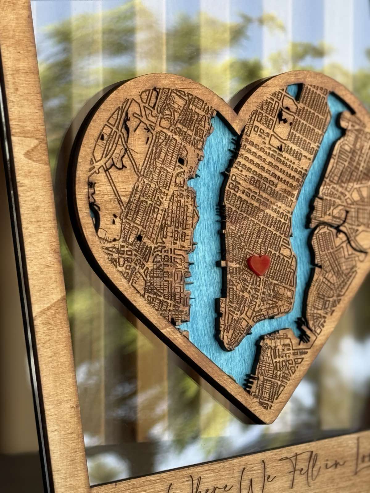 Heart Map Frame