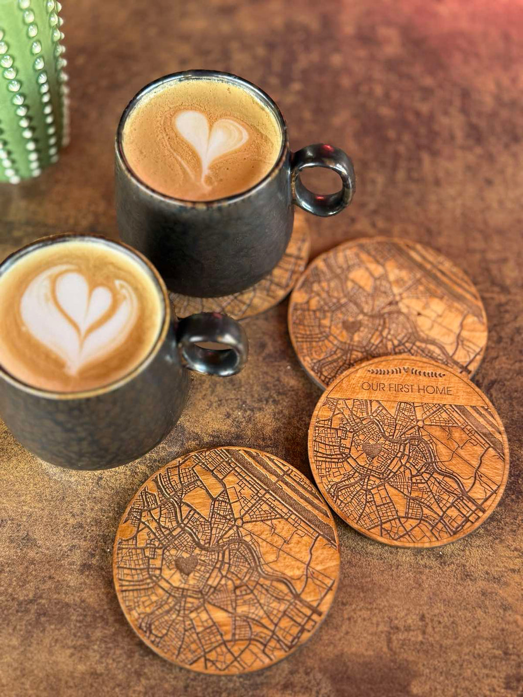 Map Coaster Set