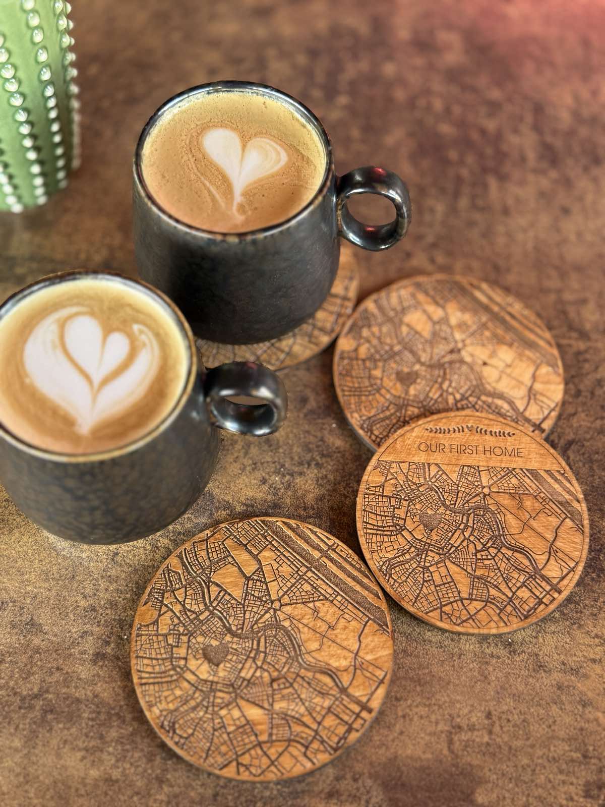 Map Coaster Set