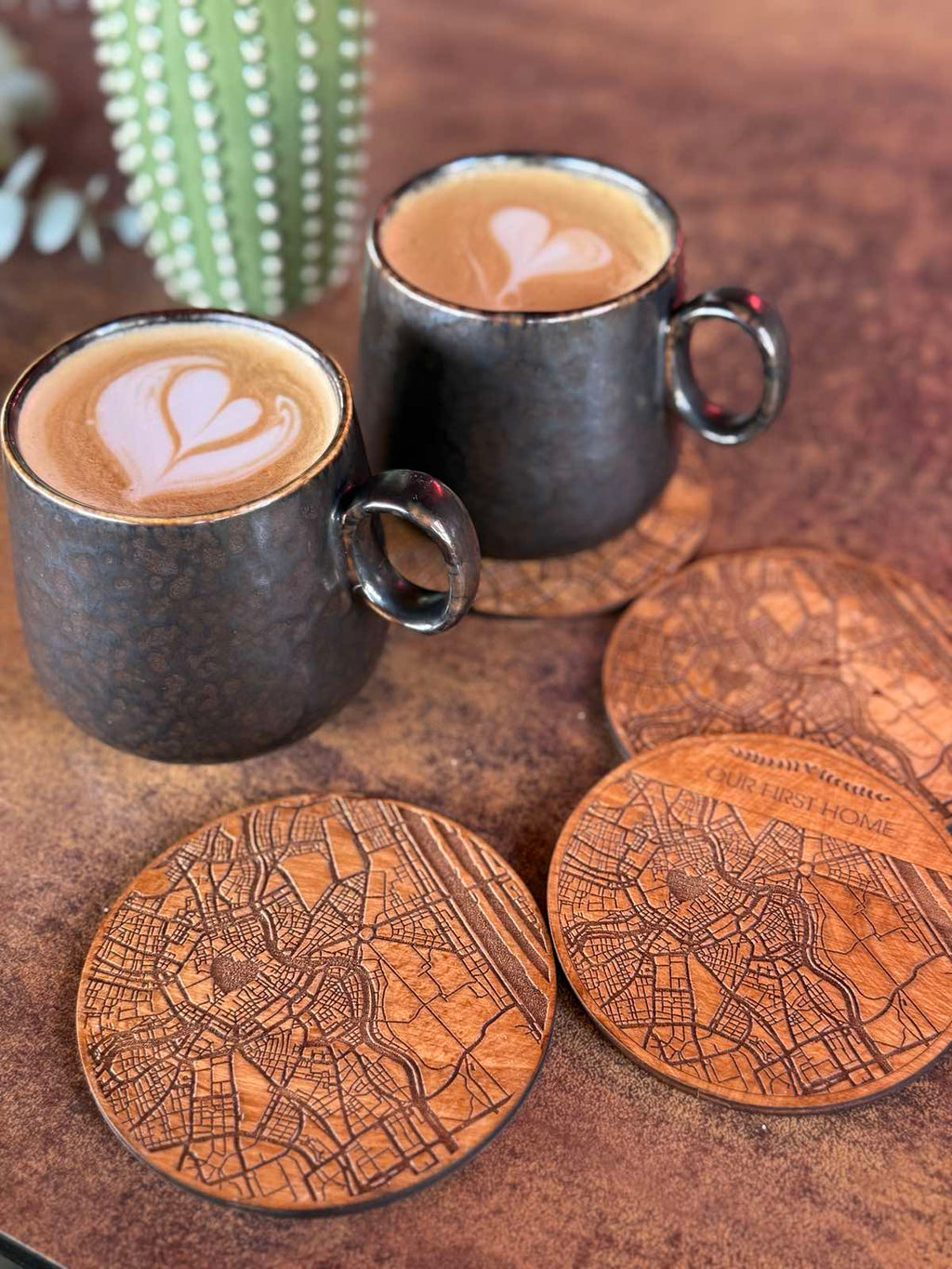 Map Coaster Set