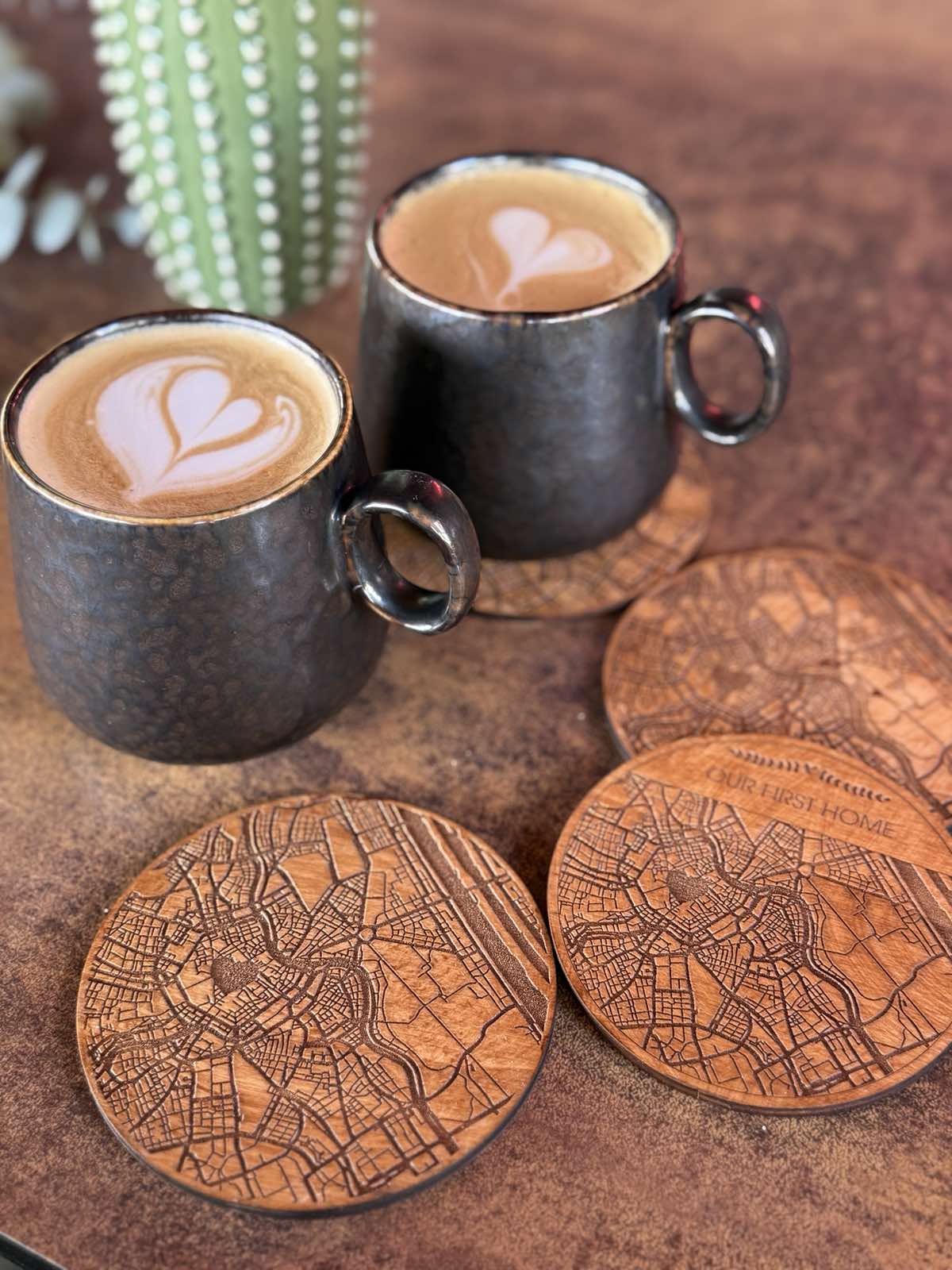 Map Coaster Set