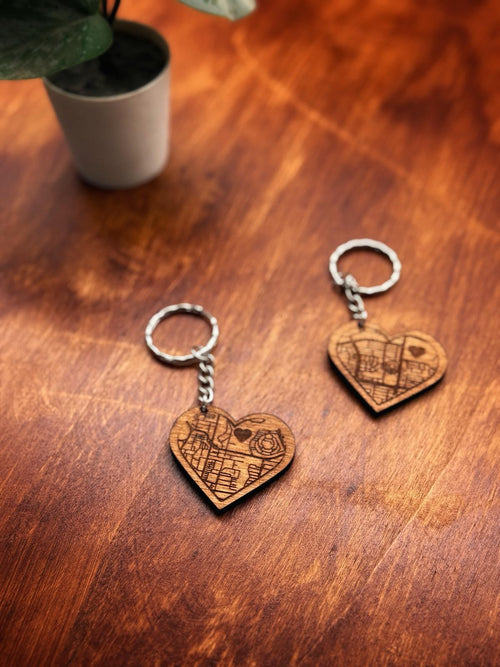 Custom Map Keyring