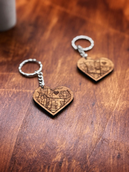 Custom Map Keyring