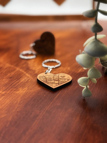Custom Map Keyring