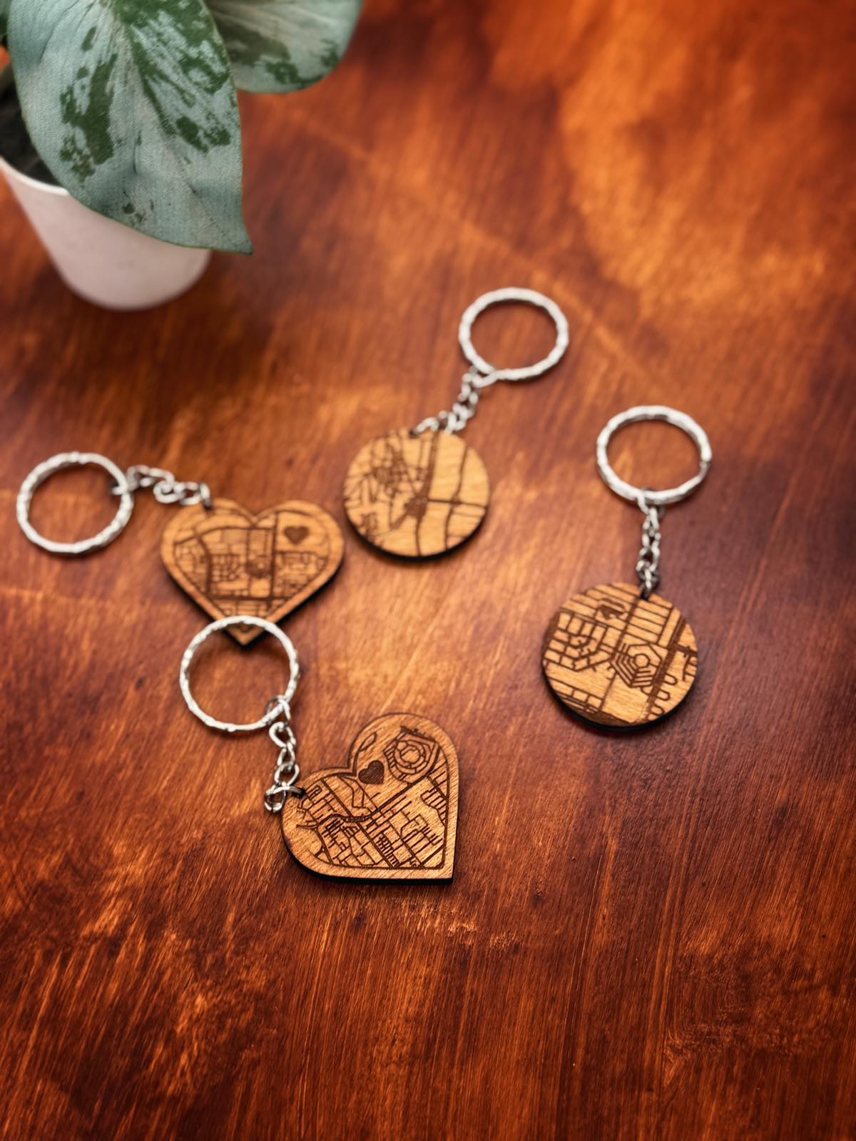 Custom Map Keyring