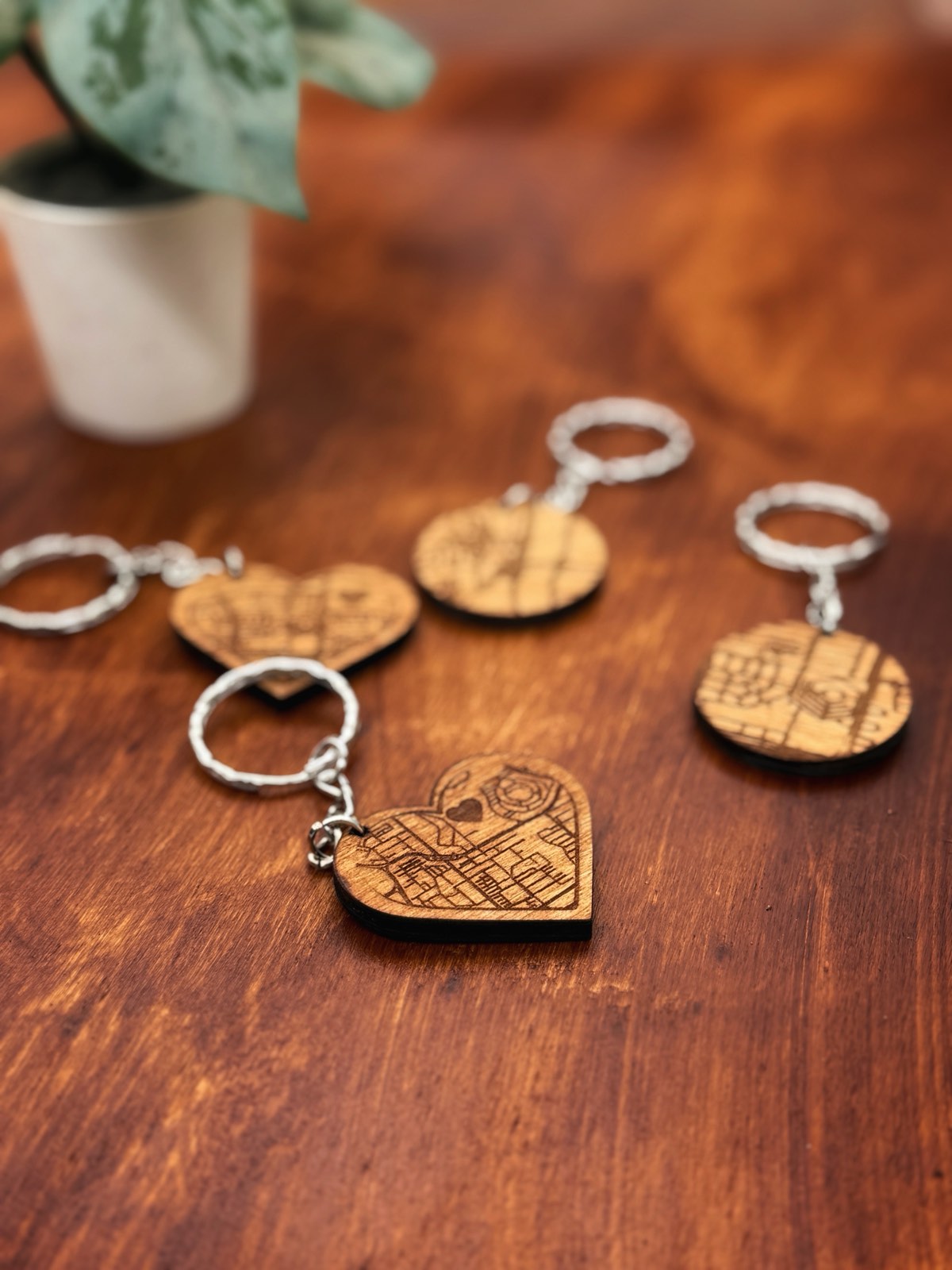 Custom Map Keyring